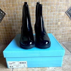Seychelles Farfetched Patent Black Boots